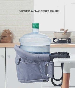 Draagbare Kinderstoel voor aan Tafel - Clip-On & Opvouwbaar