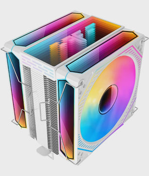 Metalfish FR600 CPU Air Cooler: 6 Heatpipes, ARGB PWM 12cm Fan, 153mm Hoogte