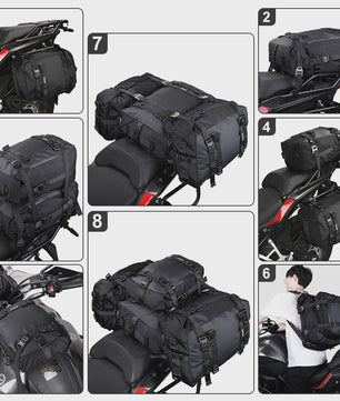 Rhinowalk Motor Bagage Tas 10/20/30L - Waterdicht, Multifunctioneel & Universeel