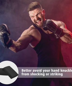 Verstevigde Gel Vinger- en Knokkelbeschermers voor Boksen, MMA & Muay Thai Training