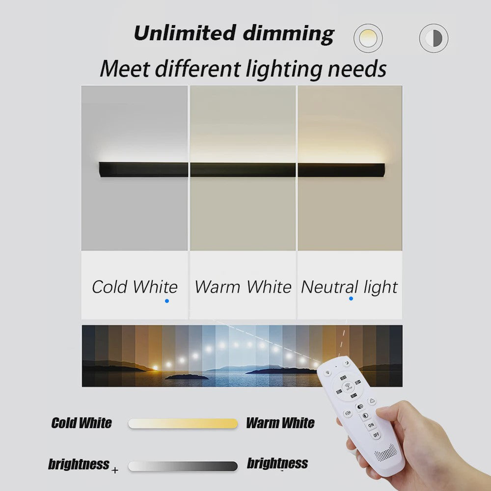 Dimbaar LED Buiten Wandlamp IP65 Waterdicht - 60cm tot 200cm
