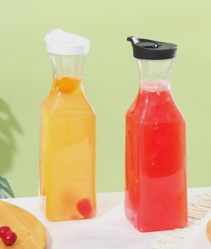 Grote Vierkante Sapkan 1000ML met Deksel - Ideaal voor de Koelkast