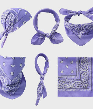 20-delige Set Paisley Bandana Sjaaltjes - Kleurrijk & Veelzijdig voor Mannen en Vrouwen