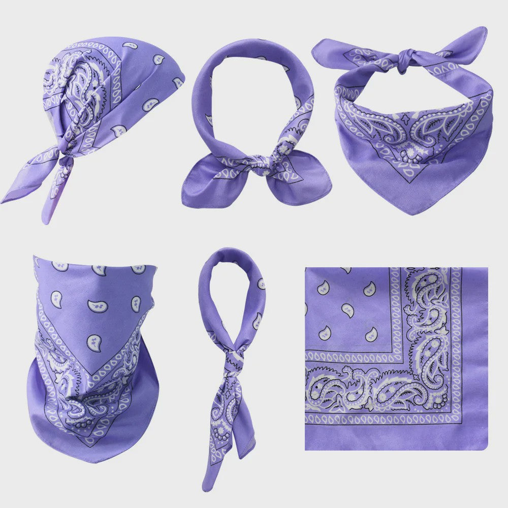 20-delige Set Paisley Bandana Sjaaltjes - Kleurrijk & Veelzijdig voor Mannen en Vrouwen