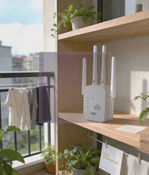 300Mbps WiFi Repeater - Versterk je Draadloze Netwerk voor Langere Afstand