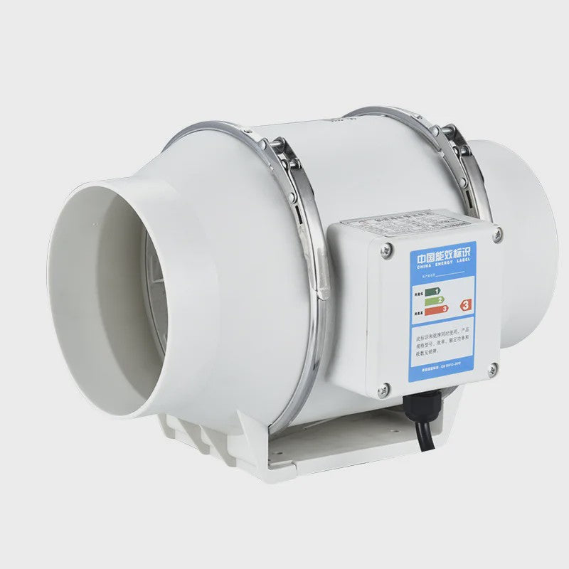 Inline Duct Ventilator 4, 5, 6, 8 Inch - 220V Afzuigventilator voor Keuken, Toilet & Ruimteventilatie