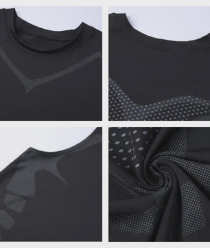 Heren Compressie Tanktop - Sneldrogend Sportshirt voor Fitness & Bodybuilding