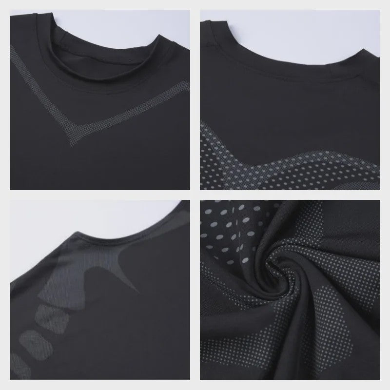Heren Compressie Tanktop - Sneldrogend Sportshirt voor Fitness & Bodybuilding