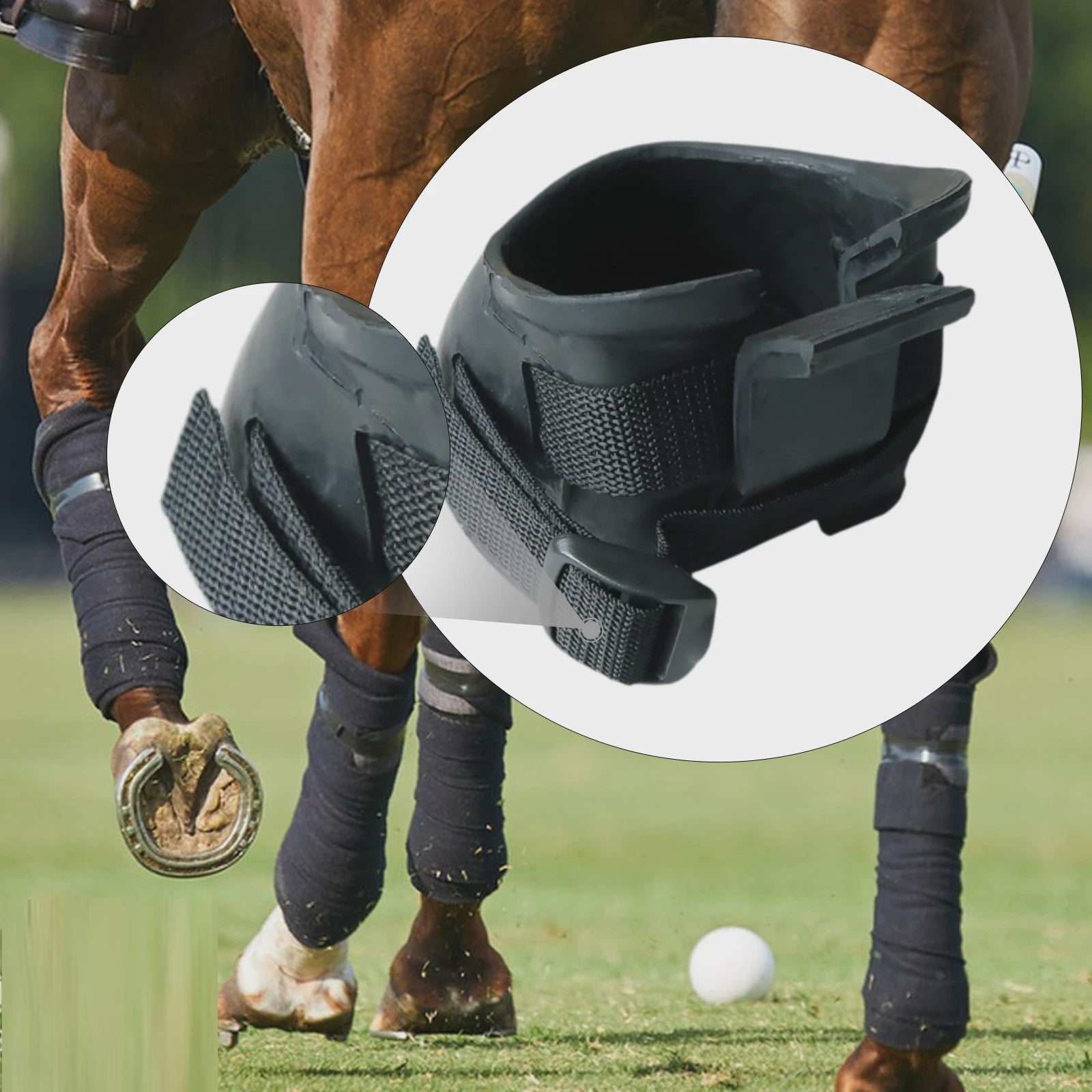 Duurzame Hoefschoenen voor Paarden - Bescherming bij Training en Rijden