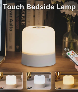 Oplaadbare Sfeerlamp met Afstandsbediening - Touch Sensor, RGB Kleuren & Dimbaar