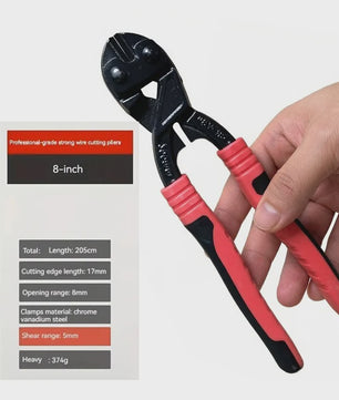 Mini Bolt Cutter Multitool: Krachtige Draadknipper en Tang voor Diverse Knipklussen