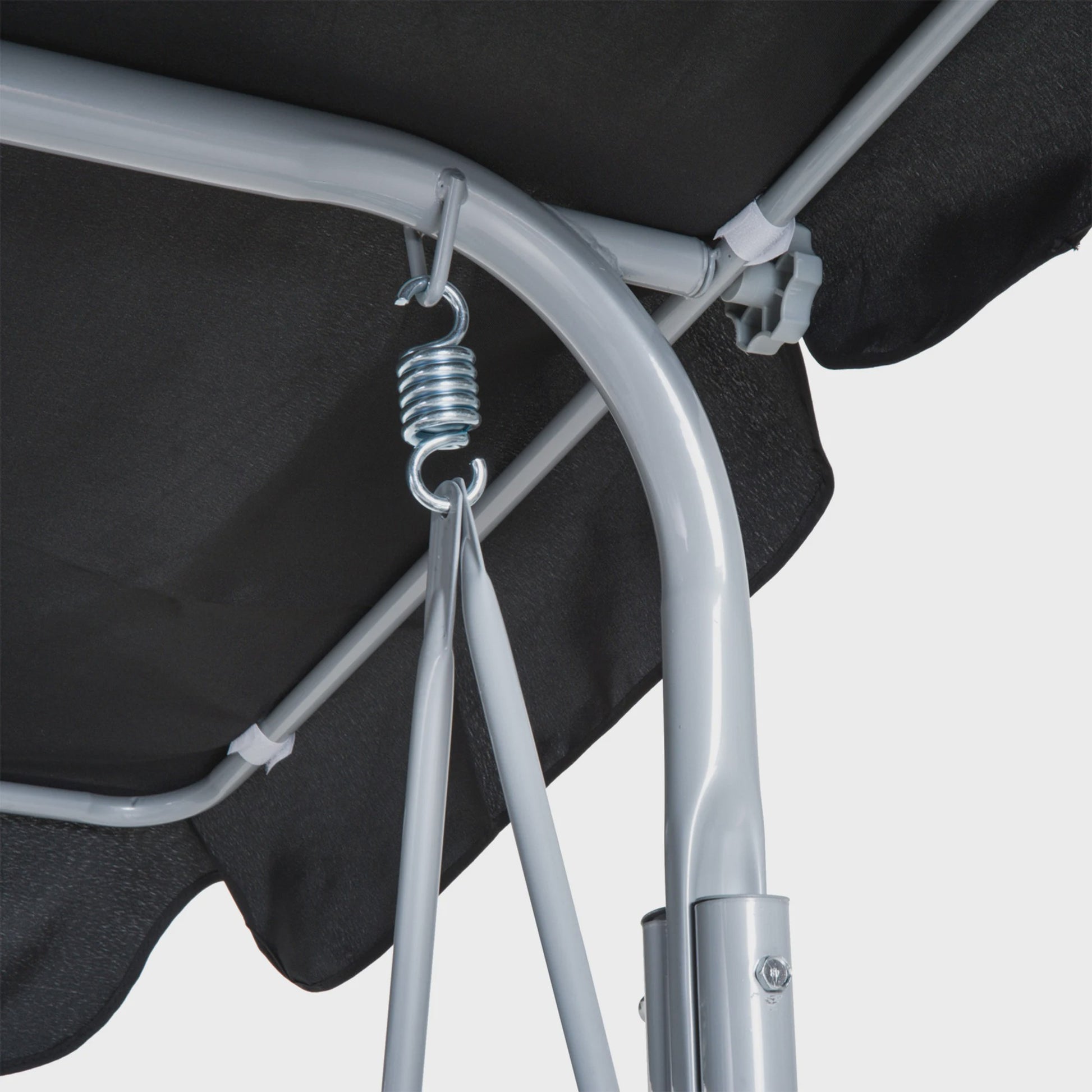 Outsunny Swing Swing garden 3 seater awning adjustable backrest breathable Metal frame load 240 kg 171x108x154 cm