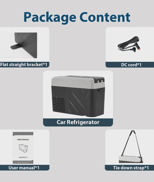 Alpicool KCF15 15L Draagbare Compressor Koelbox - Ideaal voor Auto, Camping & Reizen (12/24V)