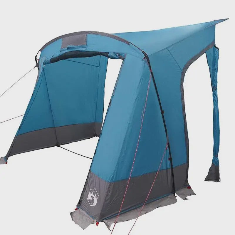 Ruime Blauw/Zwarte Polyester Daktent 285x255x245cm - Makkelijk Reinigbaar, Familieformaat