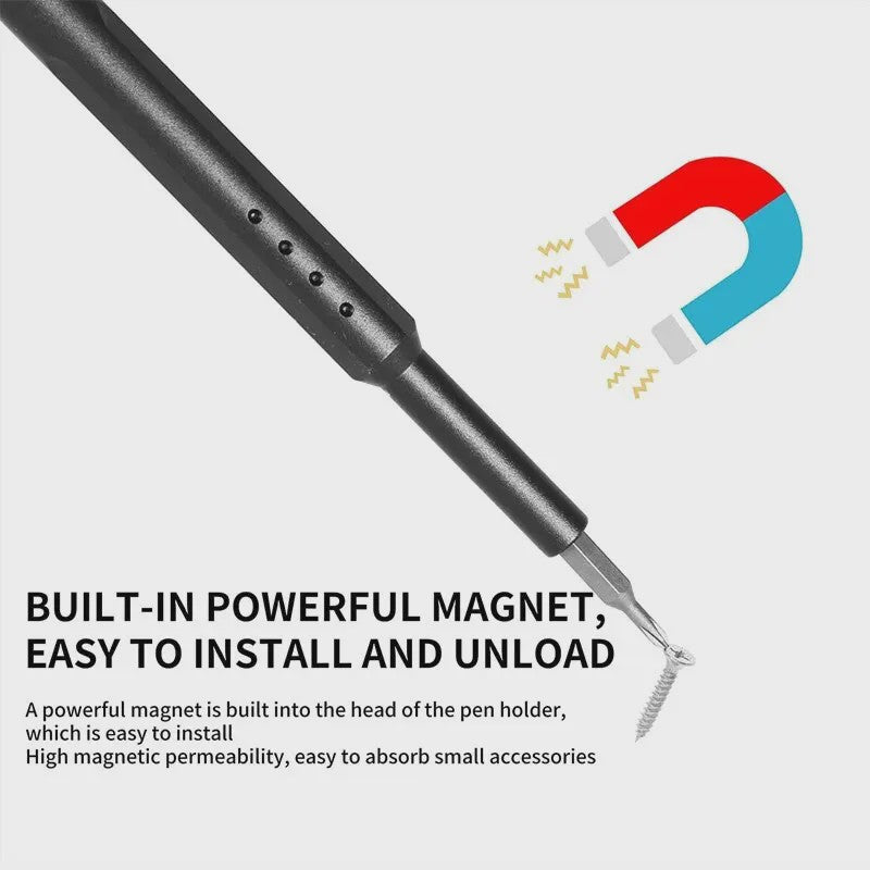 Precisie Schroevendraaierset 32/43/46-in-1: Magnetisch, Multifunctioneel Reparatiegereedschap