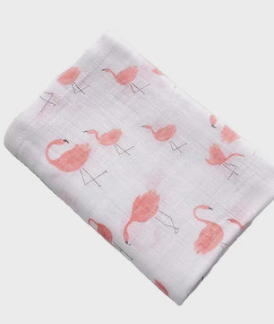 Dubbellaags Bamboe Katoen Muslin Baby Dekentje - Ademend en Multifunctioneel