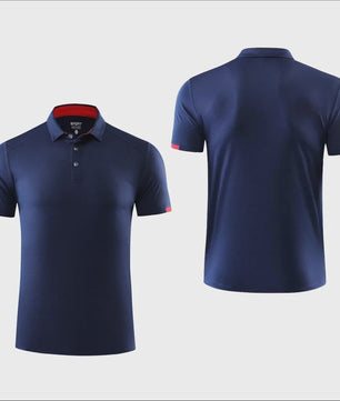 Ademend Sneldrogend Poloshirt met Korte Mouwen - Sport & Casual - 8 Kleuren