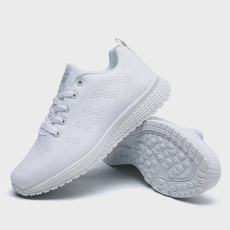 Dames Sneakers - Ademend Mesh Casual Schoenen voor Comfortabel Wandelen en Dagelijks Gebruik