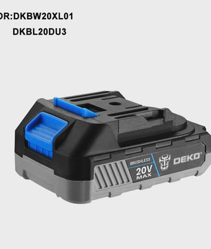 DEKO Lithium-Ion Accu Pack 12V, 16V, 20V voor Draadloze Boormachines