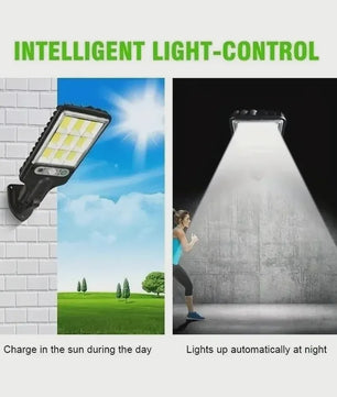 Solar Buitenlamp met Bewegingssensor - Waterdicht & 3 Modi