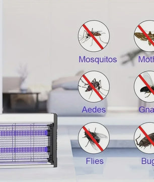 Elektrische Insectenlamp - Muggenlamp, Vliegenvanger & Insectenverdelger voor Binnen en Buiten