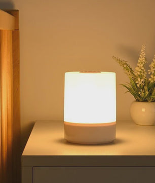 Dimbare LED Nachtlamp met Oplaadbare Batterij en Touch Bediening - Sfeervolle Sfeerverlichting