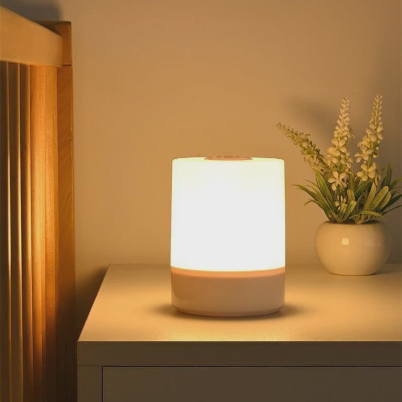 Dimbare LED Nachtlamp met Oplaadbare Batterij en Touch Bediening - Sfeervolle Sfeerverlichting