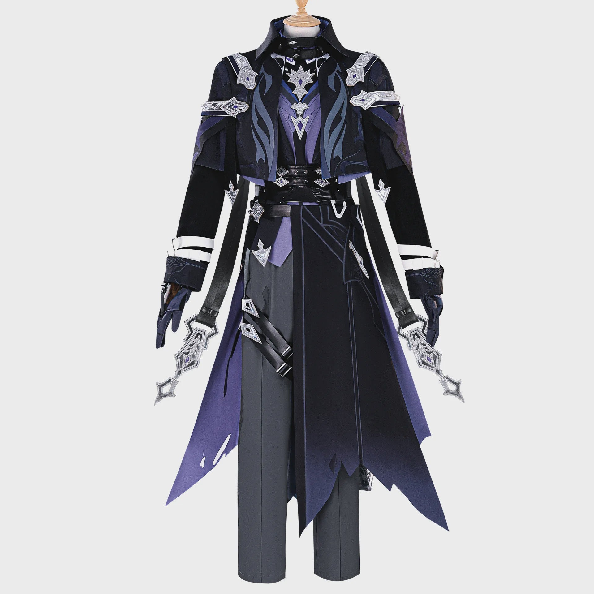 Genshin Impact Chudomirovich Cosplay Kostuum & Pruik - Anime Kleding