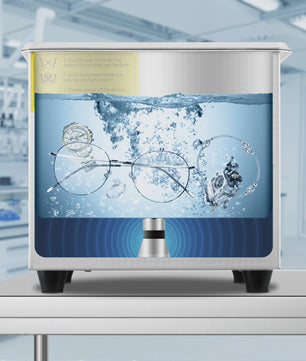 1.3L Ultrasone Reiniger met Digitale Timer - Krachtige & Draagbare Ultrasone Schoonmaakmachine voor Sieraden, Brillen & Meer