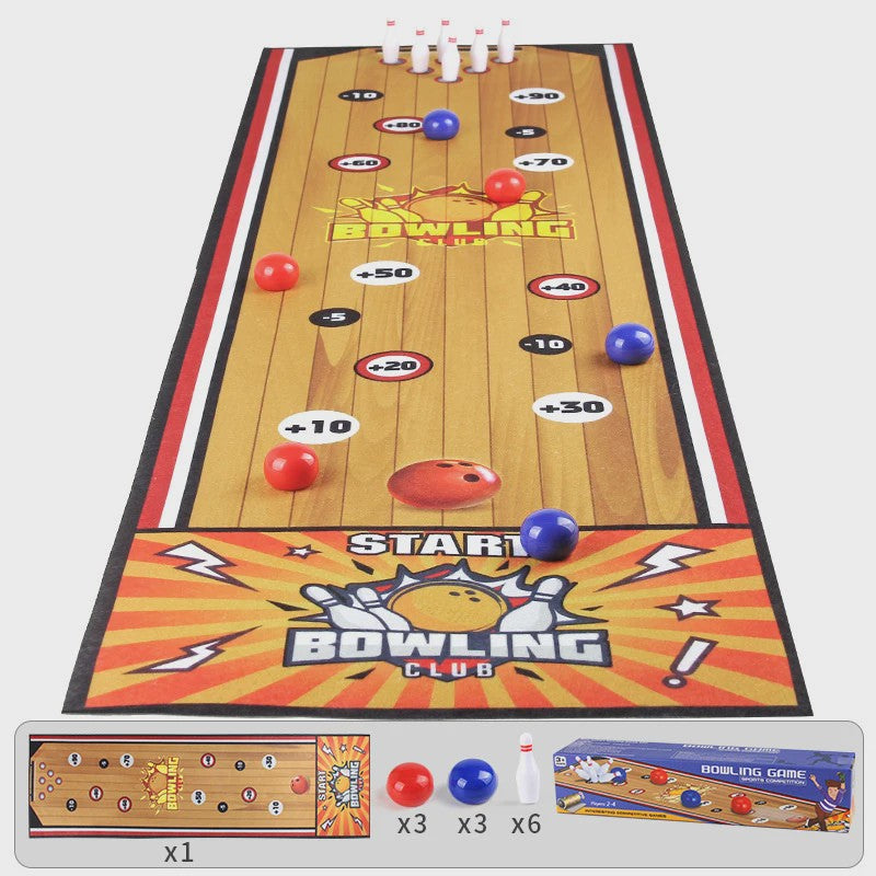 Interactieve Spelmat: Bowling, Curling & Voetbal - Plezier voor het Hele Gezin!