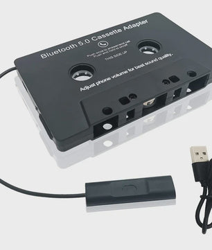 Bluetooth 5.0 Cassette Adapter voor Auto: Draadloze Muziek & Handsfree Bellen
