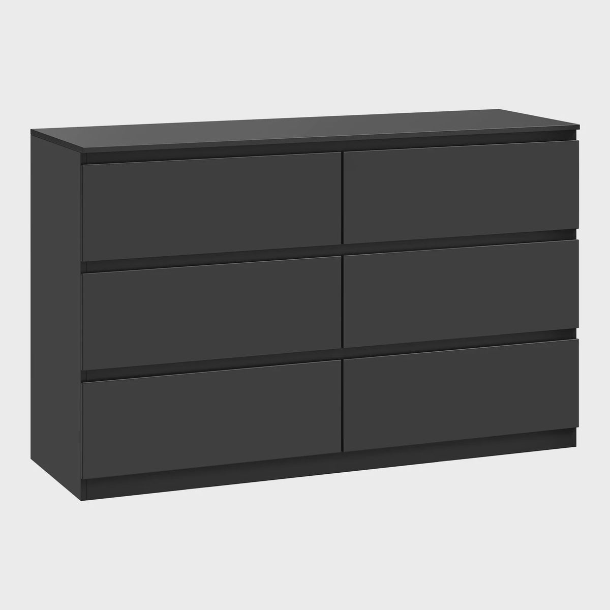 Moderne Commode met 6 Lades - 120x40x75cm - Woonkamer, Slaapkamer, Hal