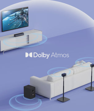 ULTIMEA 5.1 Dolby Atmos Soundbar met Draadloze Subwoofer & Achterluidsprekers - 450W Home Theater Systeem