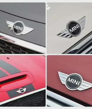 Metalen Mini Cooper Motorkap Badge - Decoratieve Embleem Sticker