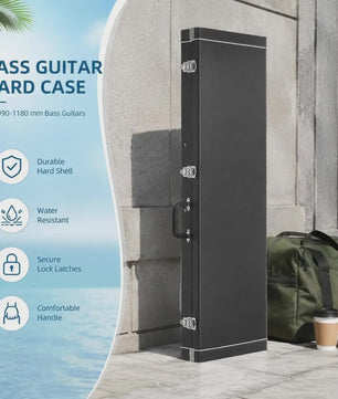 Robuuste Bass Gitaar Koffer - Hardcase 122cm met Slot