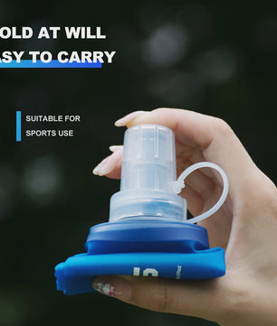 Opvouwbare Siliconen Waterfles - 150ml, 250ml, 500ml - Ideaal voor Sport & Outdoor