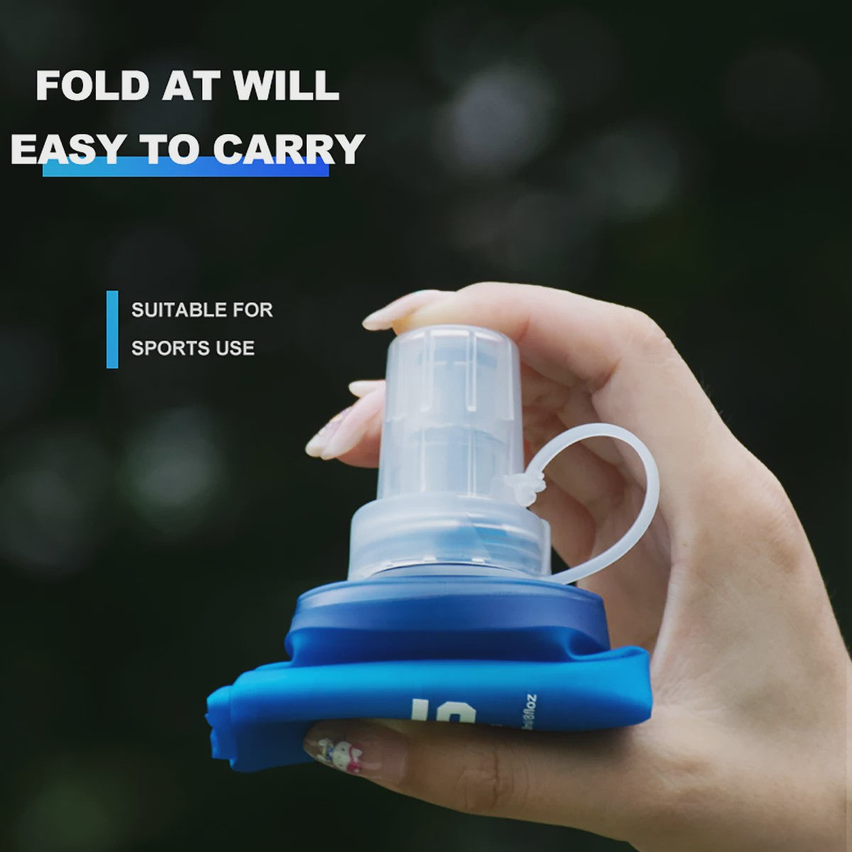 Opvouwbare Siliconen Waterfles - 150ml, 250ml, 500ml - Ideaal voor Sport & Outdoor