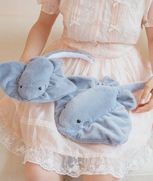 Kawaii Zee-Rog Knuffel - Zacht Pluche Speelgoed (35/42cm) - Perfect Cadeau