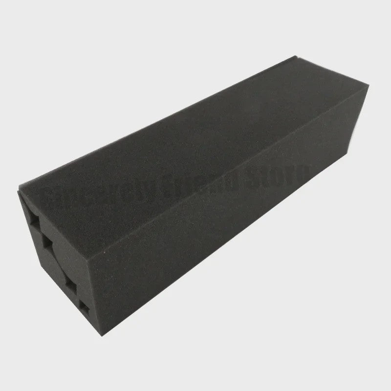 8x Akoestisch Schuim Panelen - 12x12x48cm Hoge Dichtheid Geluidsisolatie Hoek Basstraps