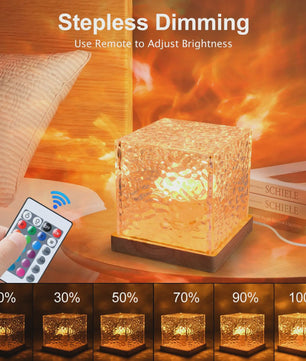 Dynamische Water Rimpel Projector Lamp - 16 Kleuren & Afstandsbediening voor Sfeervolle Decoratie