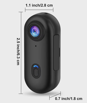 Compacte 4K Actiecamera voor Sport & Outdoor - Helm & Fietsmontage