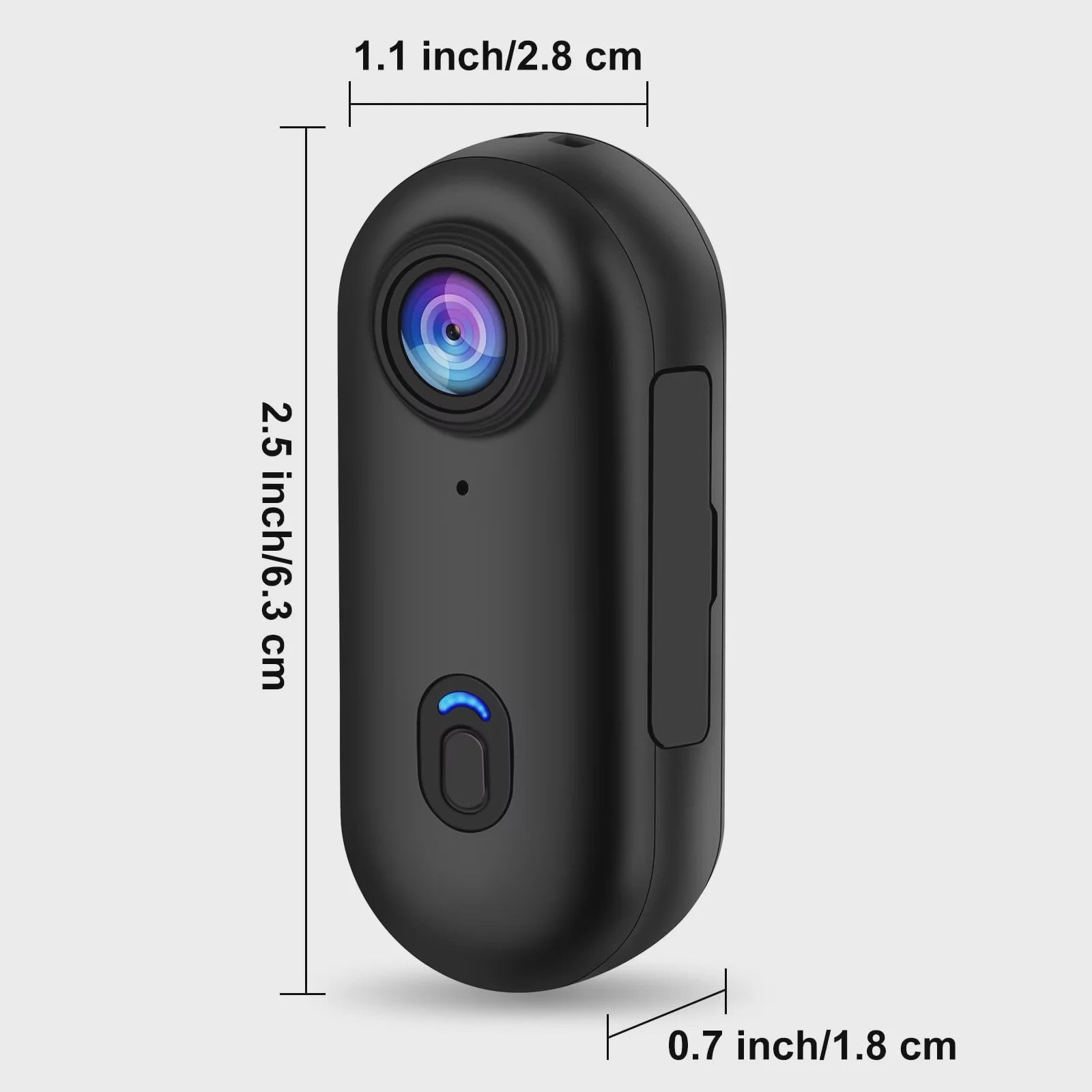 Compacte 4K Actiecamera voor Sport & Outdoor - Helm & Fietsmontage