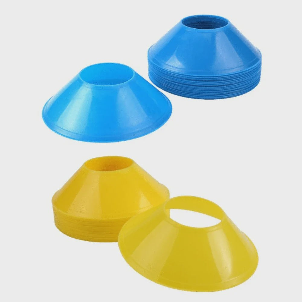 Set Trainingsschijven Kegels voor Voetbal, Basketbal & Sport - Duurzaam & Flexibel