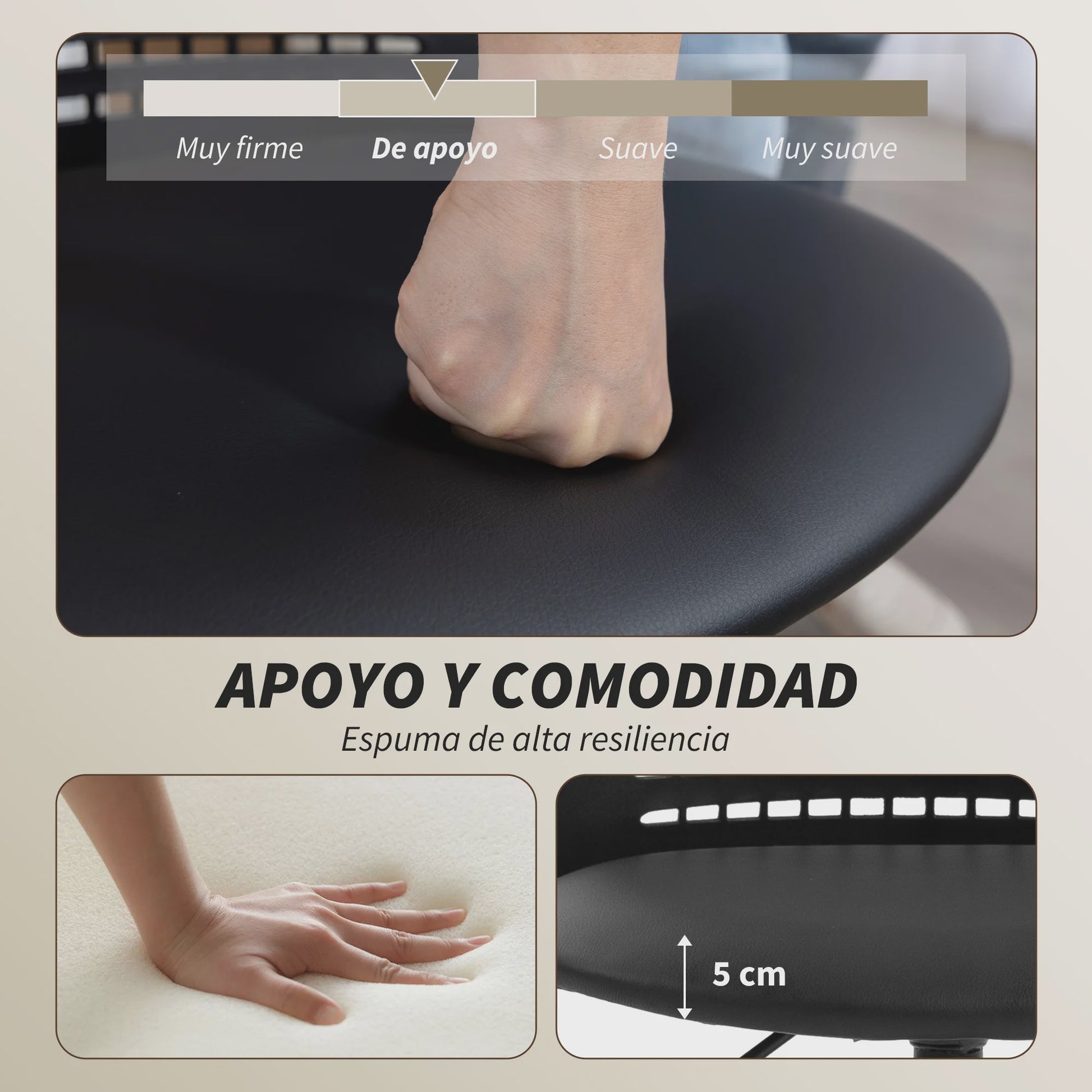 Ergonomische Bureau Stoel Grijs - Draaibaar, Verstelbaar & Ventilerend