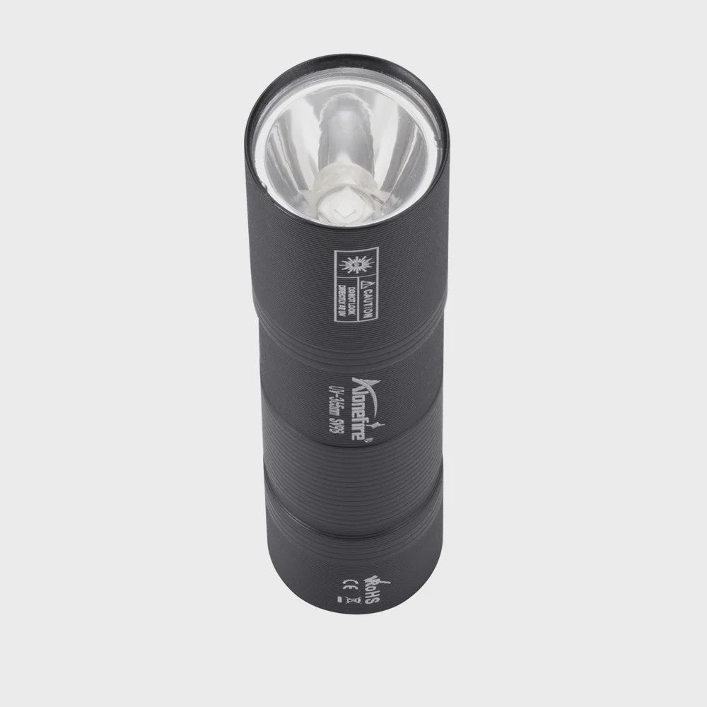 Compacte 365nm UV Zaklamp - USB Oplaadbaar - Multifunctioneel Detectielicht