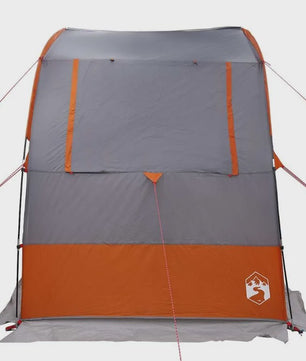 Grijze en Oranje Achterkleptent - 194 x 180 x 210 cm Taffeta