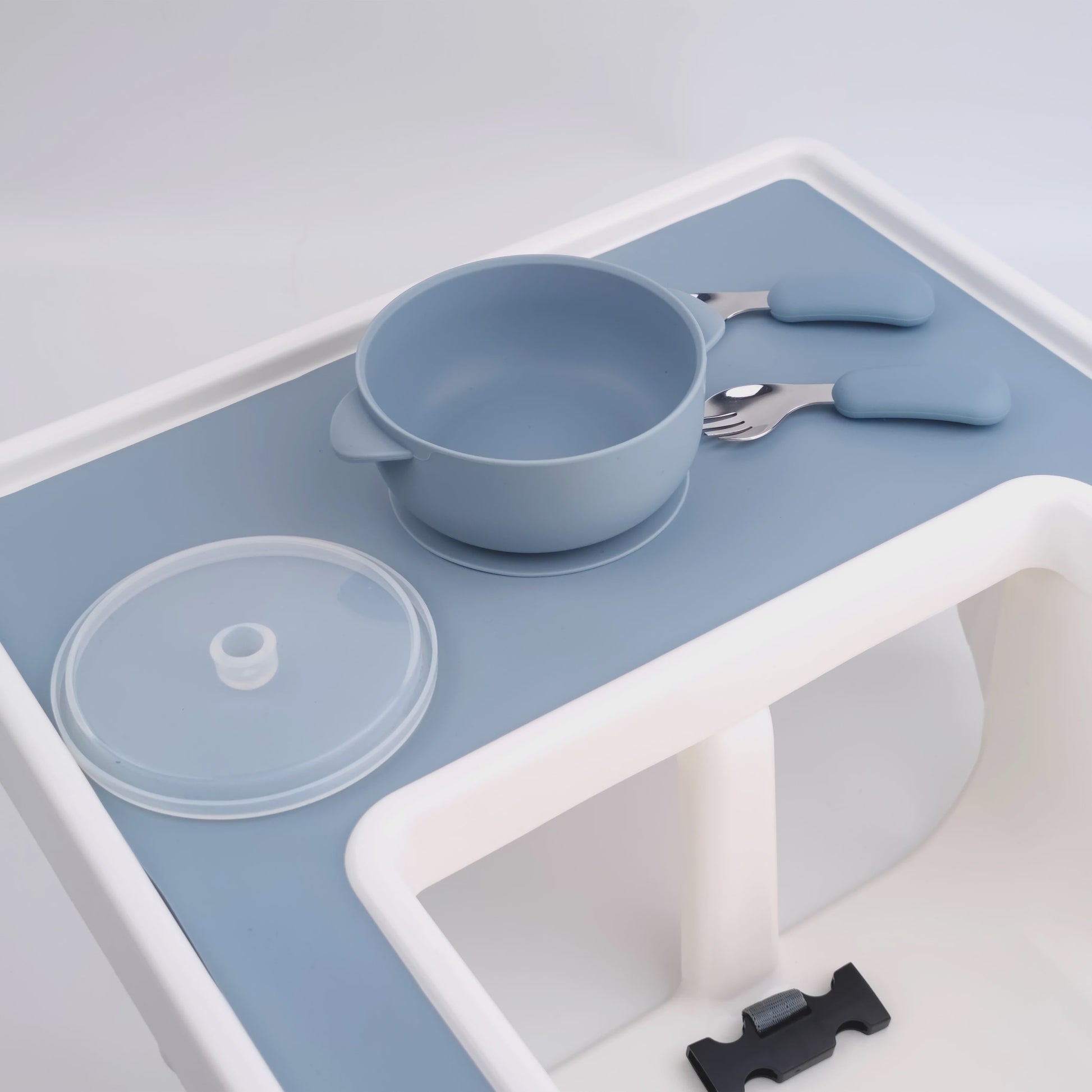 Siliconen Placemat voor Kinderstoel - BPA-Vrij & Gemakkelijk Schoon te Maken