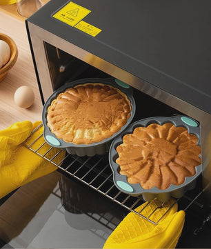 9-delige Siliconen Bakvorm Set - Non-stick & Hittebestendig - Diverse Vormen