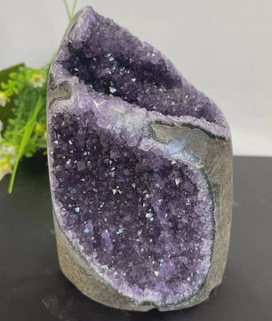 Natuurlijke Amethist Geode Kristal Cluster - Unieke Ruwe Kwarts Decoratie
