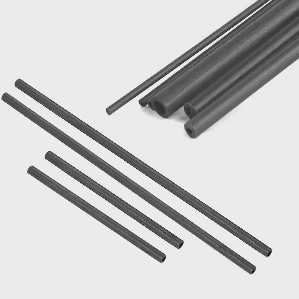 Carbon Fiber Holle Buis - Diverse Diameters & Lengtes voor DIY Projecten